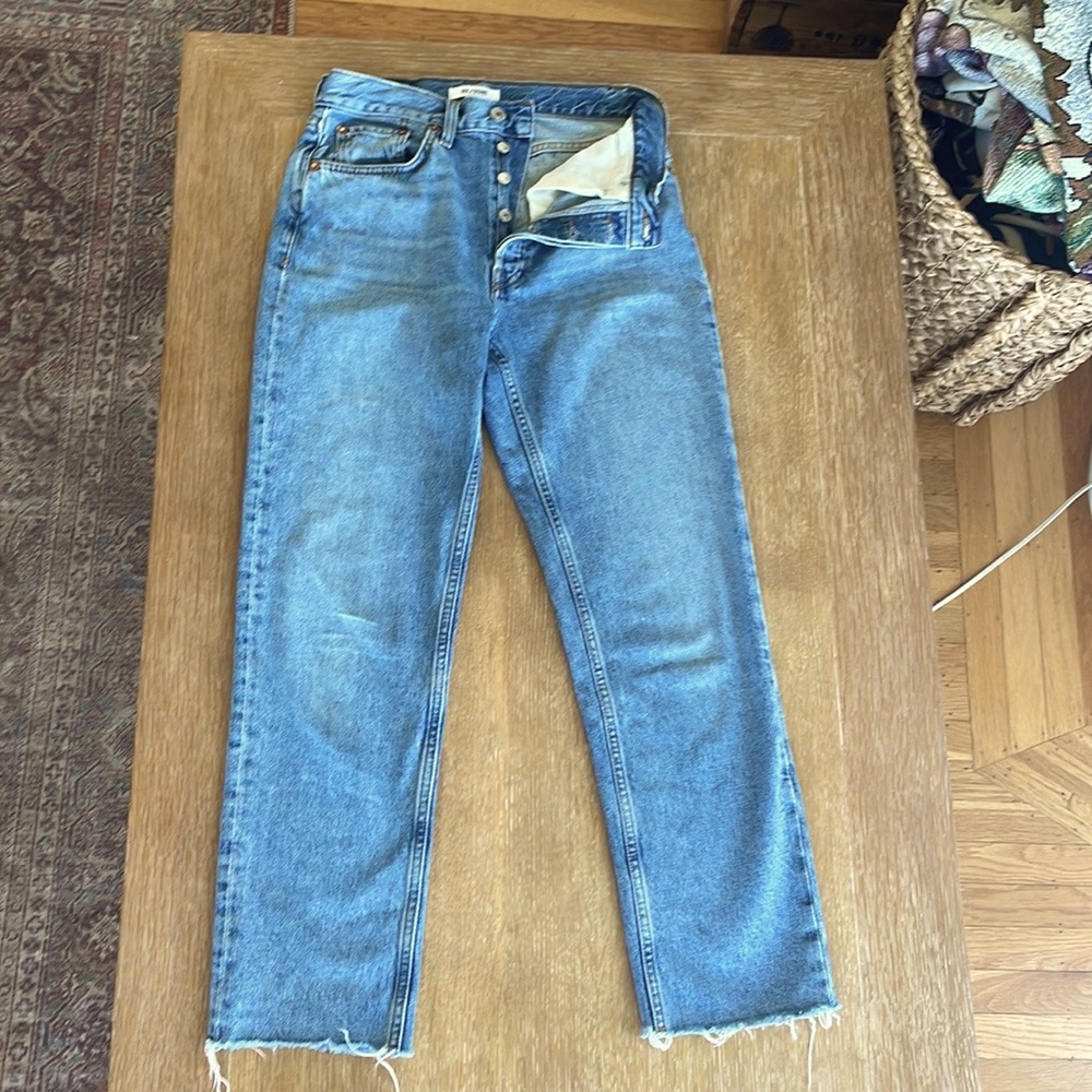 Re/done Stove Pipe in Medium Vain—size 27.